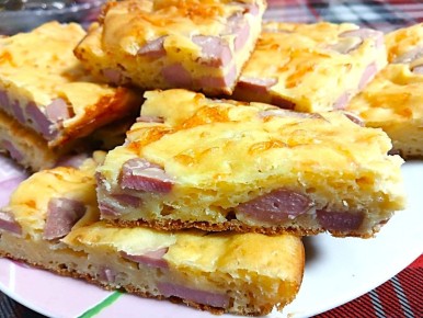 Необычный пирог за полчаса: просто, быстро и очень вкусно