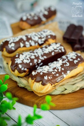 Вкусные эклеры с шоколадным кремом: рецепт для настоящих гурманов