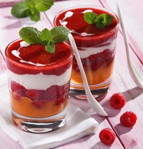 Нежный ягодный десерт, который вас освежит в летний зной