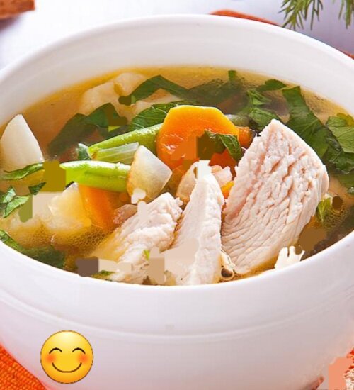 Вкусный и полезный овощной суп с индейкой для стройной фигуры