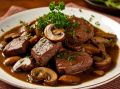 Печень с грибами: идеальный ужин для всей семьи