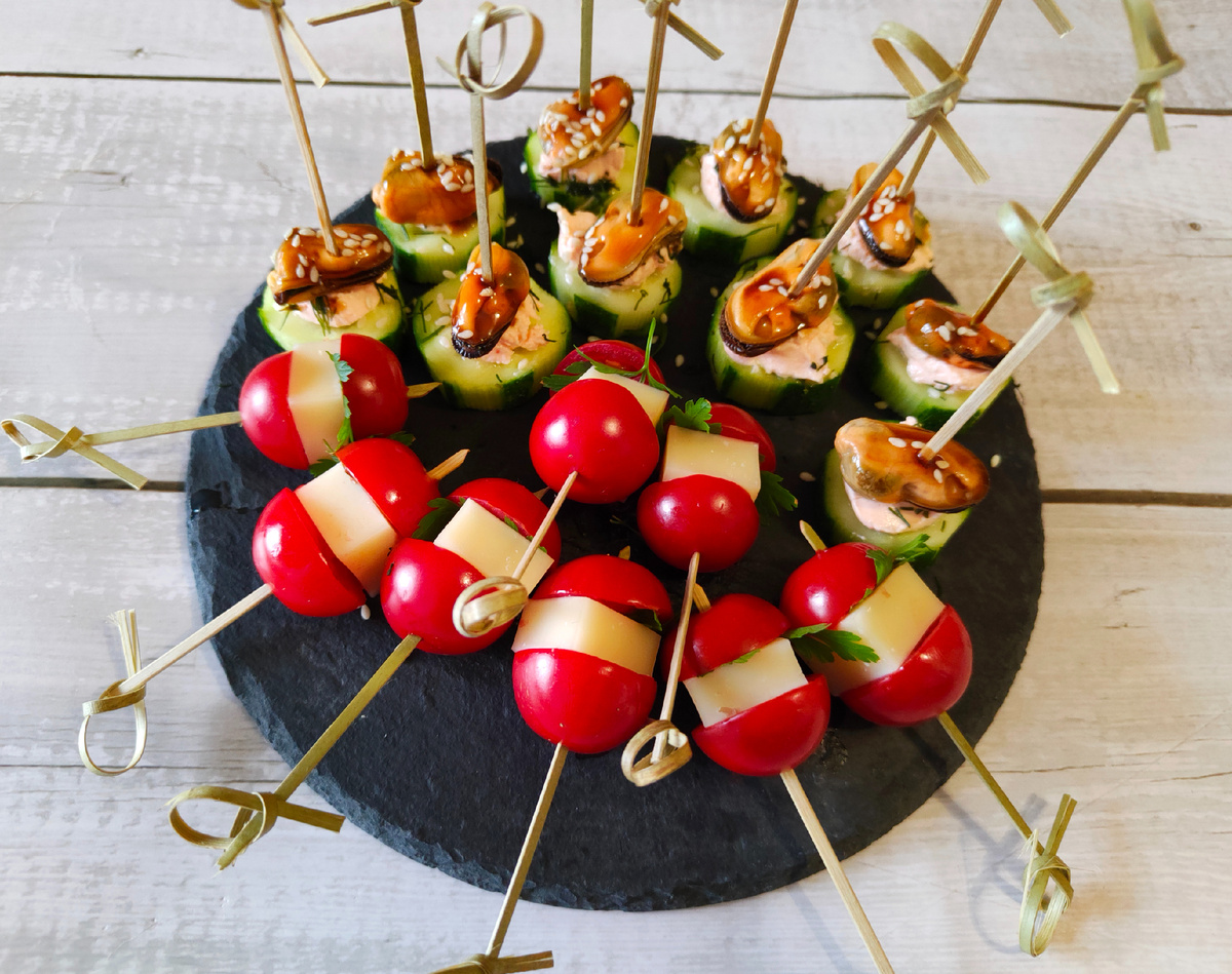Канапе на фуршет: быстро и вкусно
