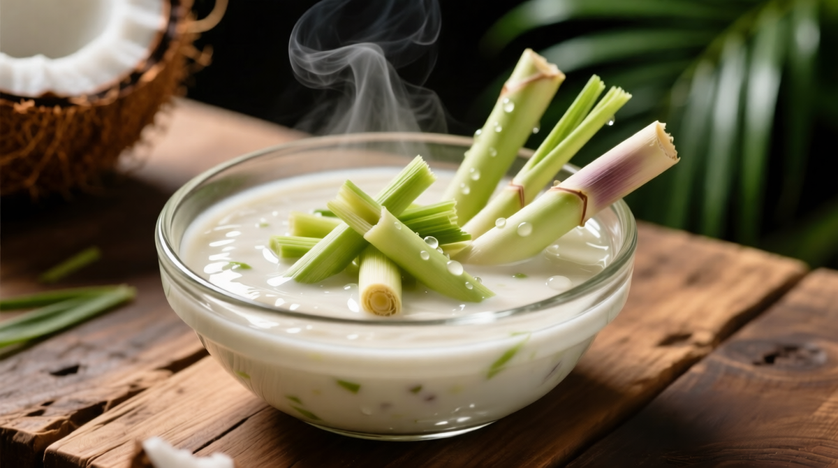 Идеальный гриль: кокосовый маринад с лемонграссом