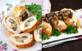 Нежные куриные рулетики с лесными грибами для любого повода