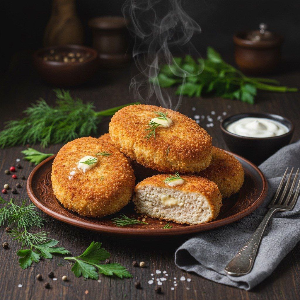 Необычные пожарские котлеты: секреты от шефа