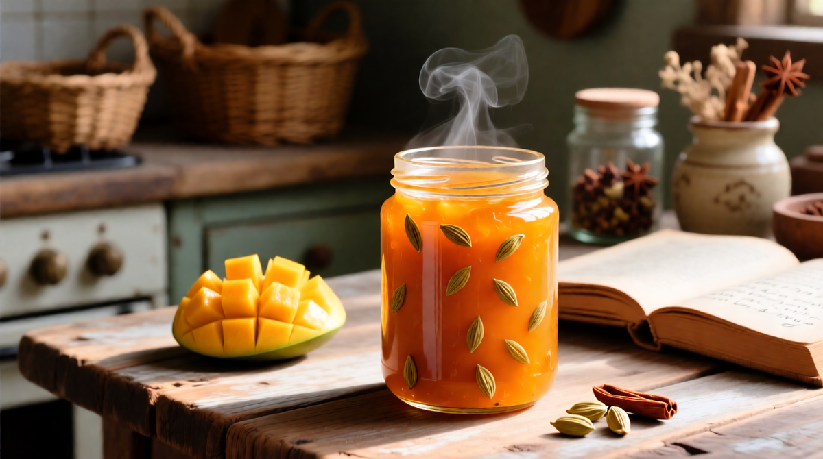 Манговое варенье с кардамоном: тропическая нота на вашей кухне