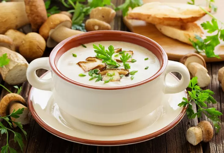 Сырно-грибной суп-пюре: кулинарное волшебство для уютного вечера