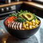 Сочный боул с индейкой и овощами