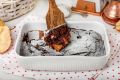 Неповторимый десерт: брауни с карамельной грушей