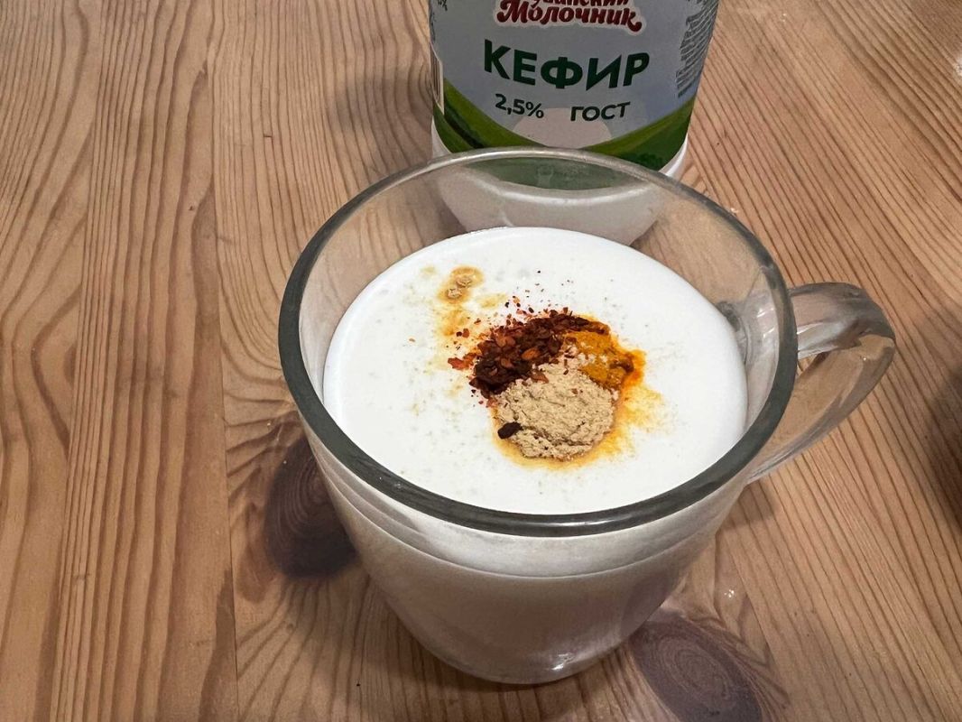 Золотой кефир: секрет похудения с куркумой и имбирем
